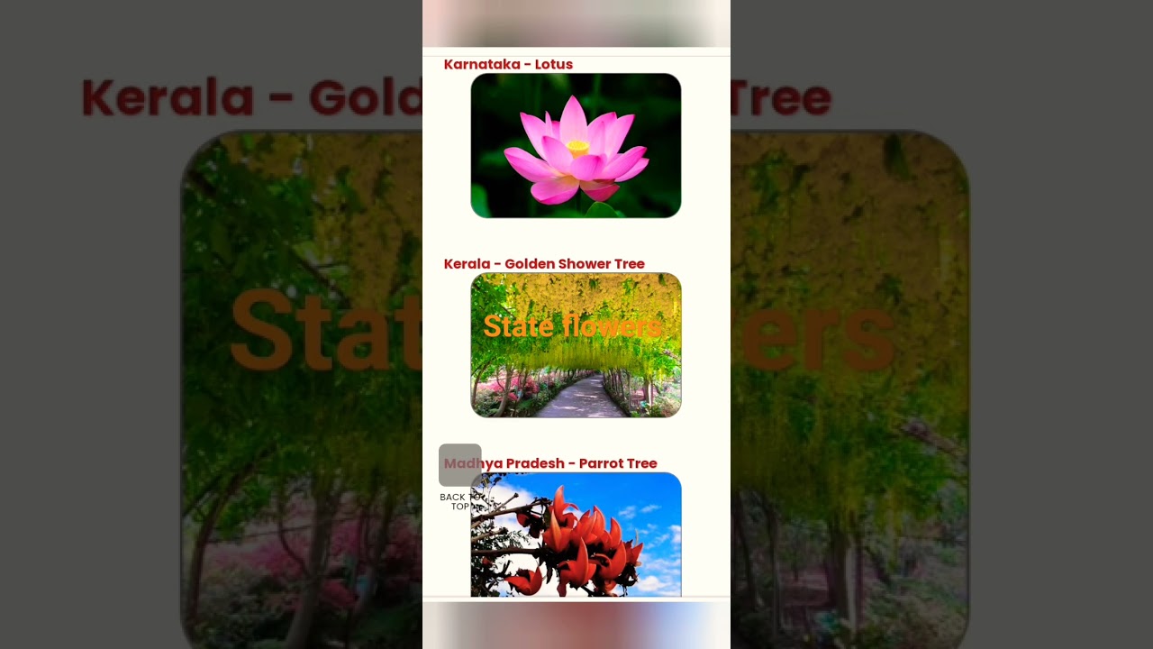 state flowers #keralapsc #india   #ldc @dreamjobpsc