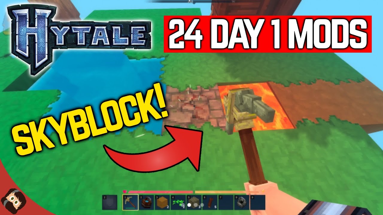 24 Hytale Mods You Can Download Day 1! Including SKYBLOCK!