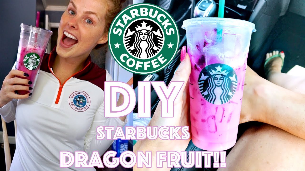 DIY Starbucks Dragon Fruit!!