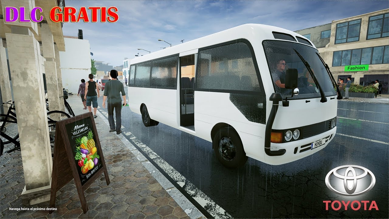 DLC GRATIS NUEVO MINI BUS Tourist Bus Simulator Bus BB40 RAPIDITO DE HONDURAS