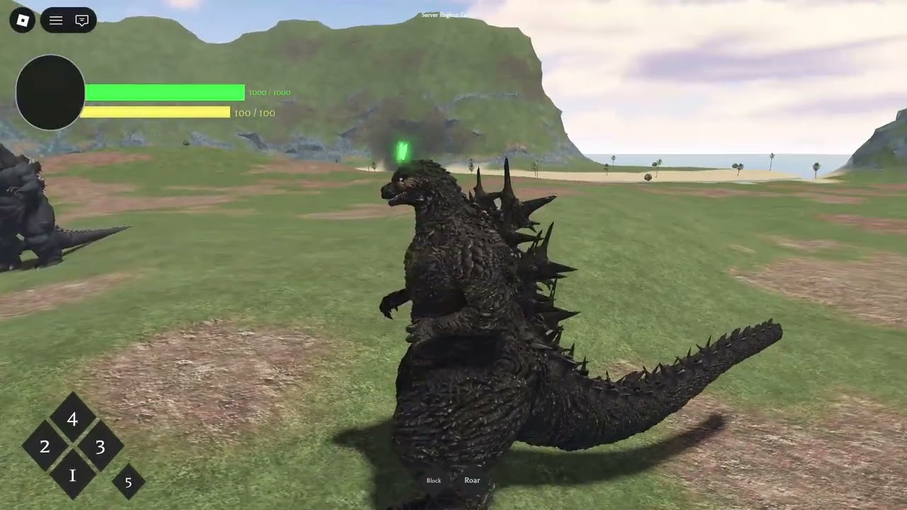 Roblox Titan revolution vs Titan bash Godzilla minus one