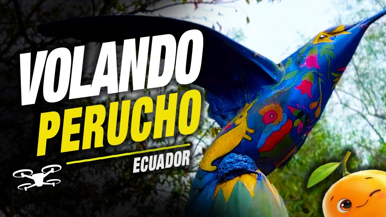 PERUCHO - ECUADOR - Un Dron por este pueblo mágico...