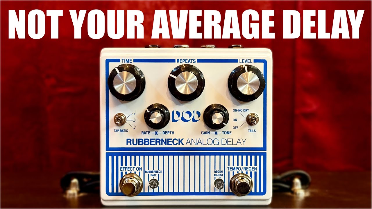 DOD Rubberneck Analog Delay