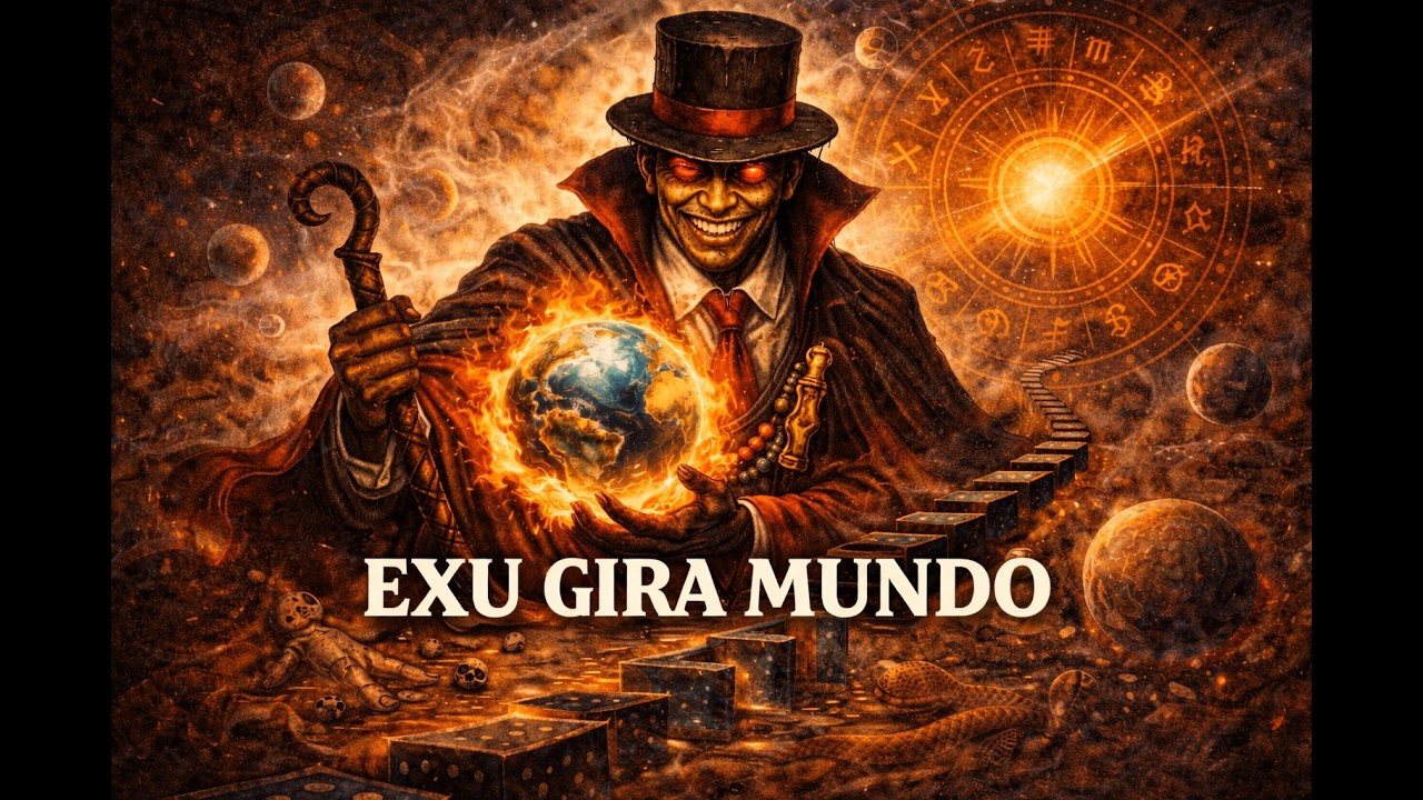 Ponto de Exu Gira Mundo - Vou fazer figa | Versão A (Umbanda Protection)