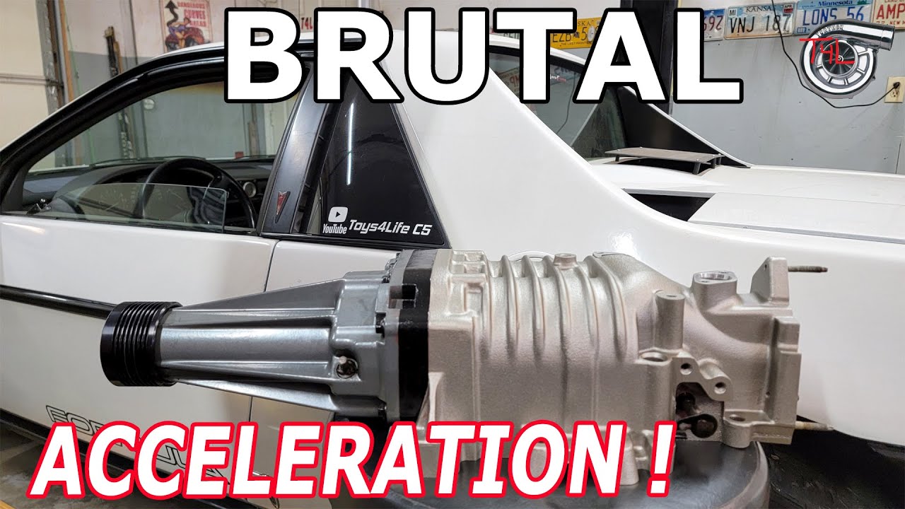 Supercharged 3800 Pontiac Fiero (INSANE Acceleration!)