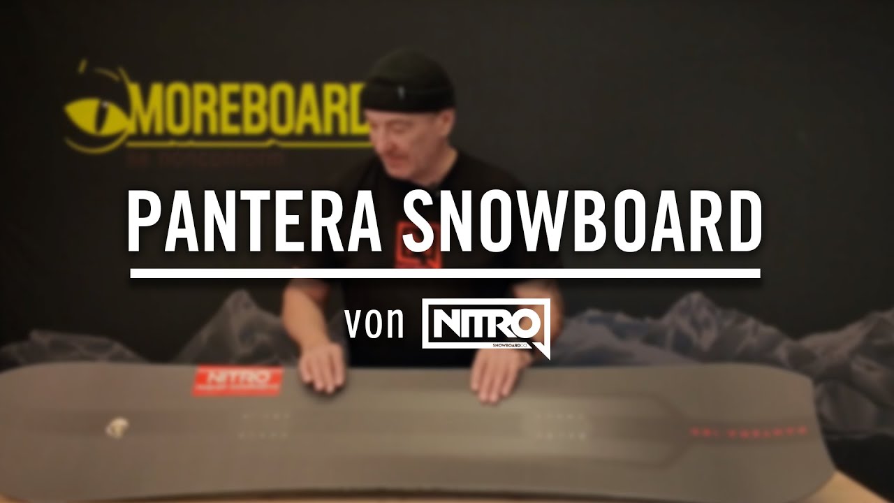 Nitro Pantera Snowboard – Präzision und Speed für echte Shredder