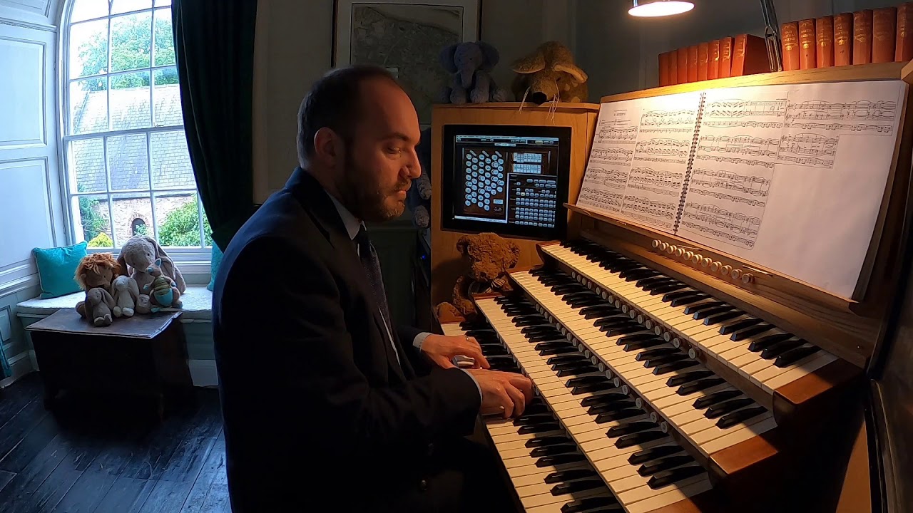 Daniel Cook plays Impromptu (from Pièces de Fantasie) Op 54 No 2 by Louis Vierne