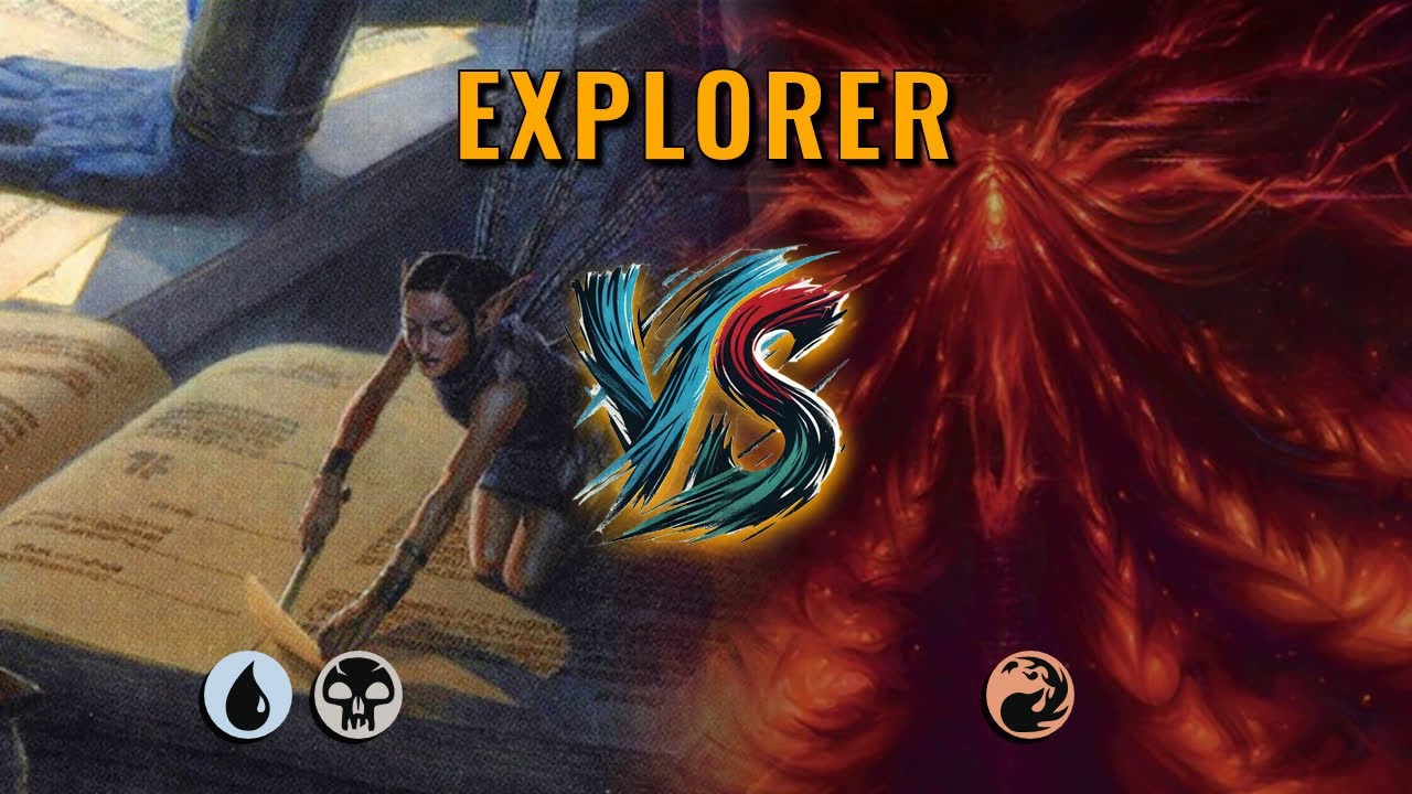 MTG Explorer - Dimir Aggro by Yhwach VS Mono Red Aggro by simoruty