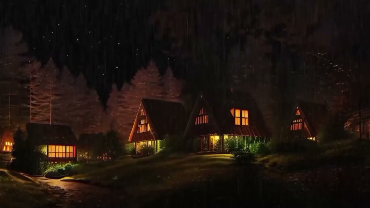 Rainy Forest Villa Ambience &ndash; Peaceful Nature Sounds for Relaxation 🌧️