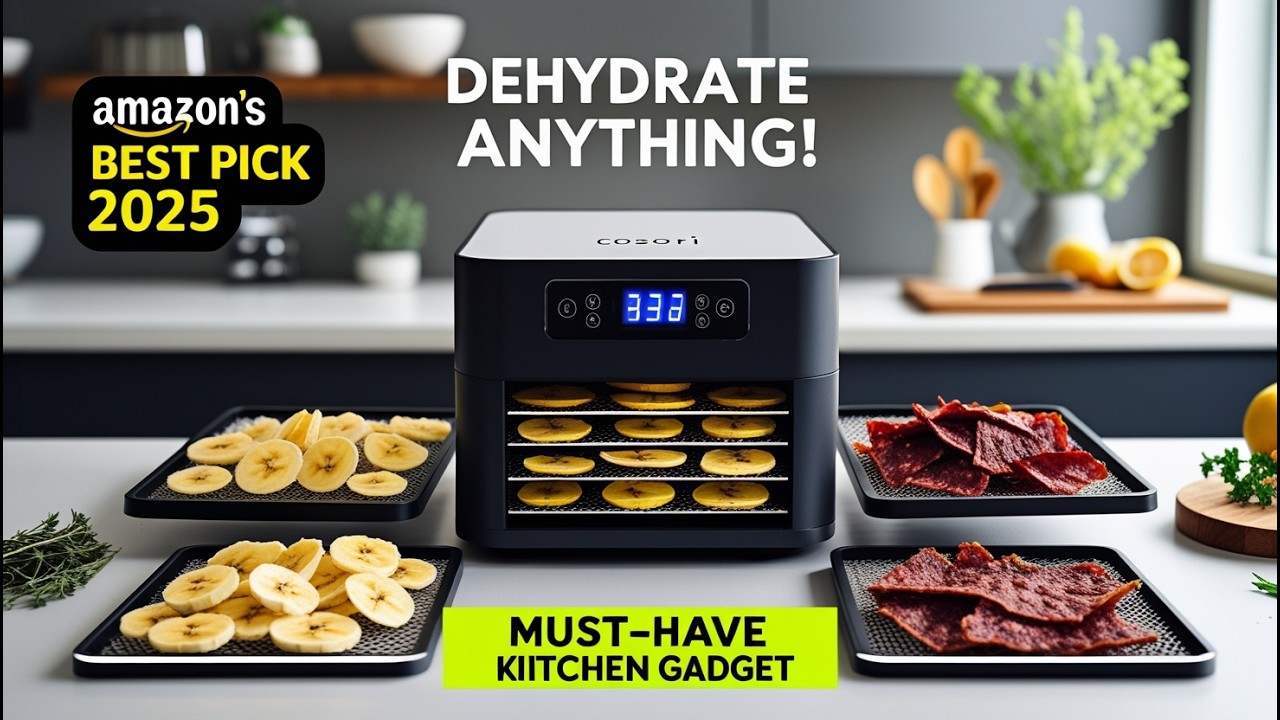 Best Dehydrator Machine for Food on Amazon &ndash; 2025 Review