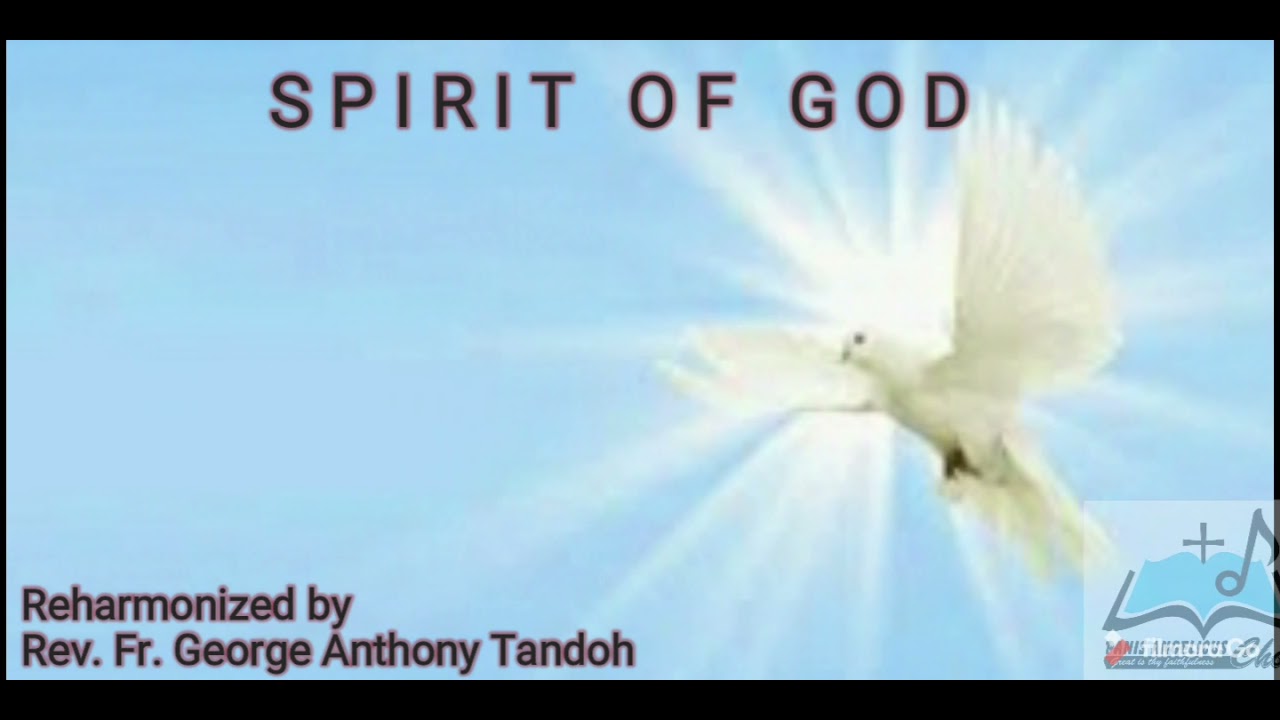 Spirit of God in the clear running water...