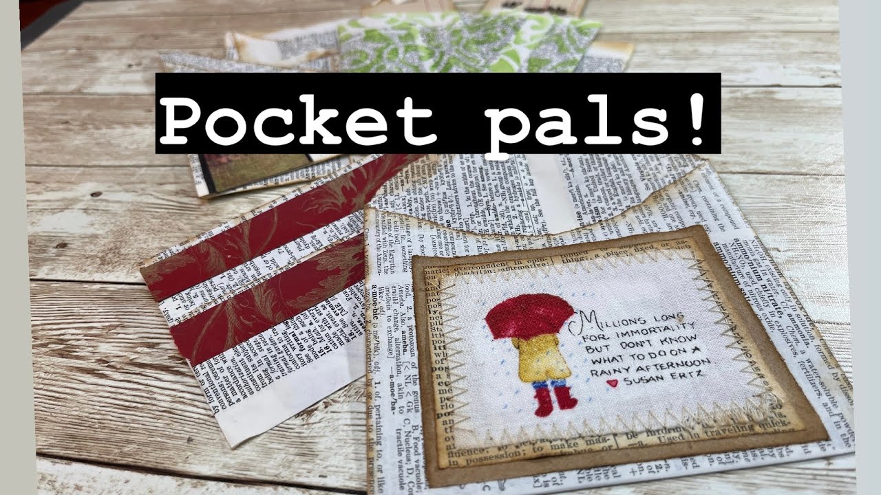 GO-TO POCKETS will become staples in your junk journal stash ~ BEGINNER FRIENDLY