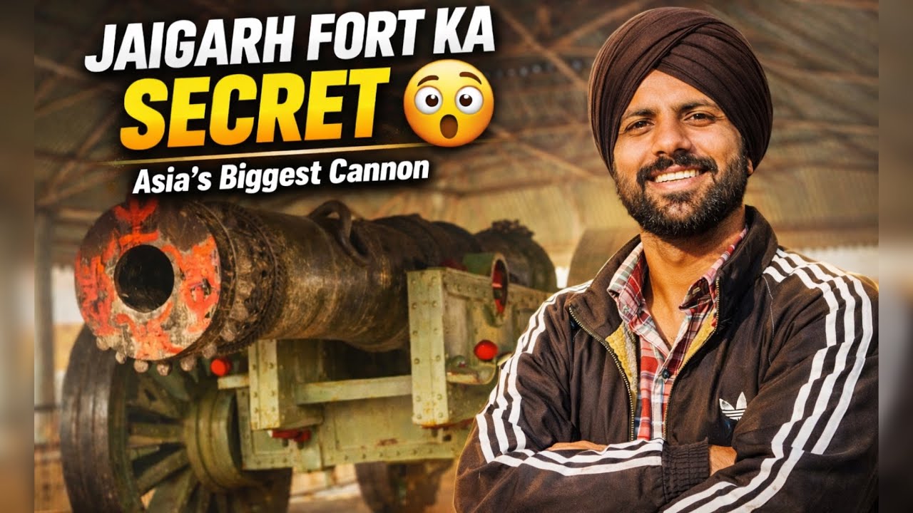 Jaigarh Fort ka Secret 😲 | Asia’s Biggest Cannon | Jaipur Vlog