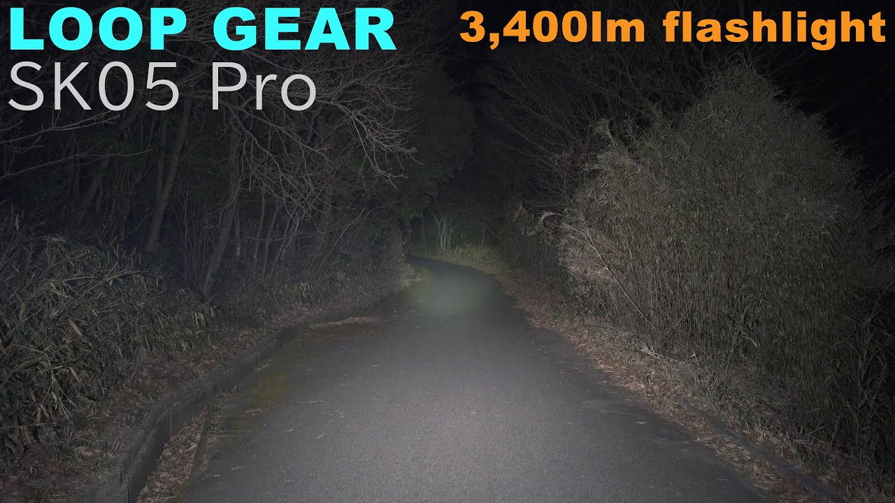 LOOP GEAR SK05 PRO (5700K ver) 3,400lm #flashlight