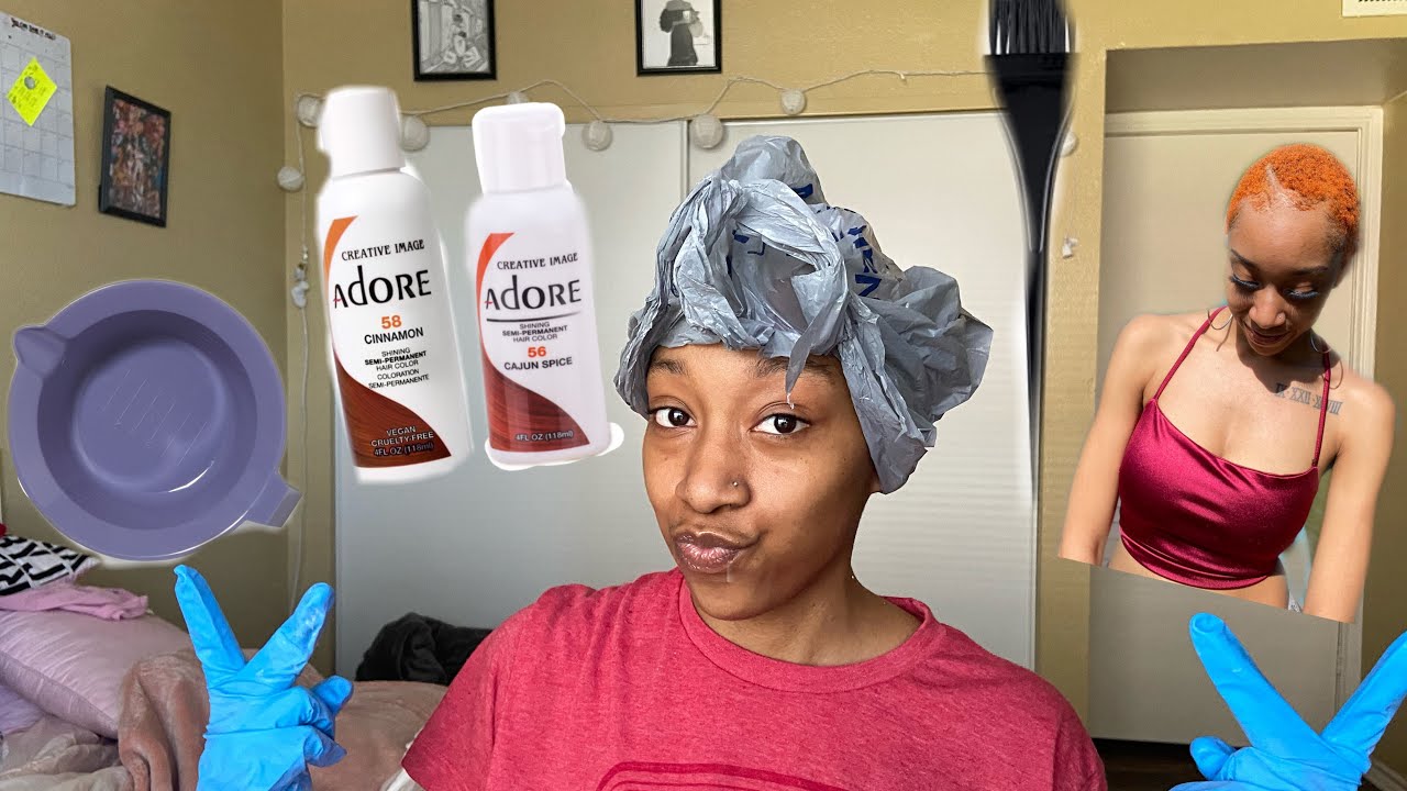 Dying my Twa Ginger🧡