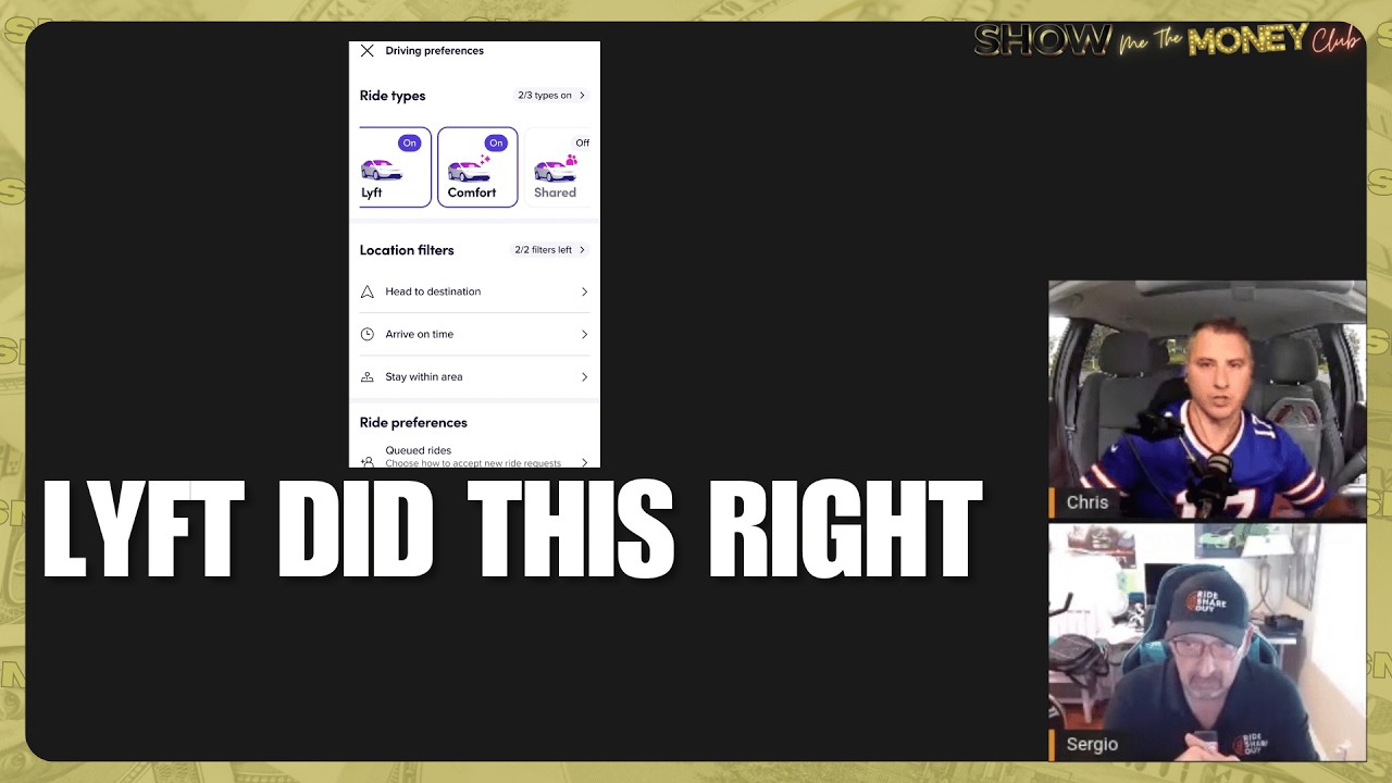 Nowa aktualizacja Lyfta daje kierowcom większą kontrolę
