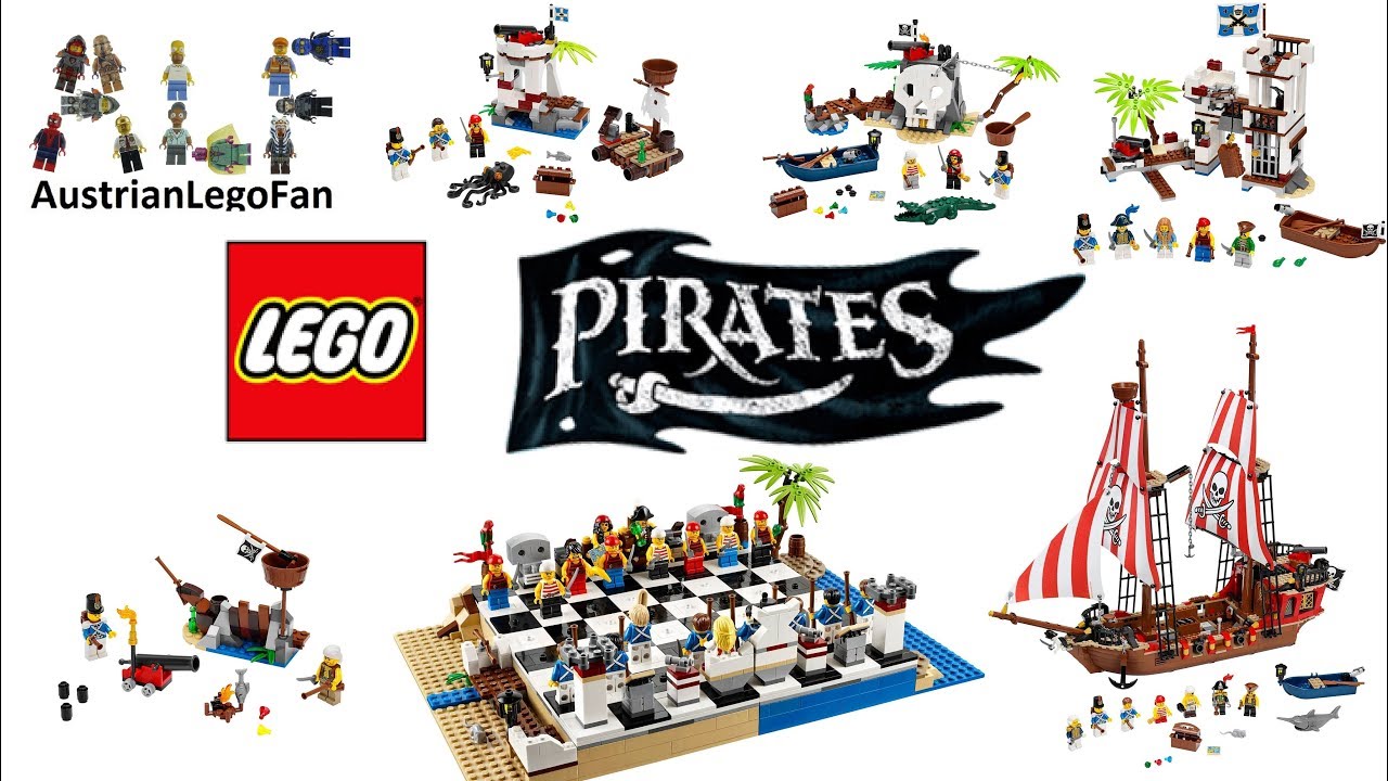 All Lego Pirates Sets 2015 Compilation - Lego Speed Build Review