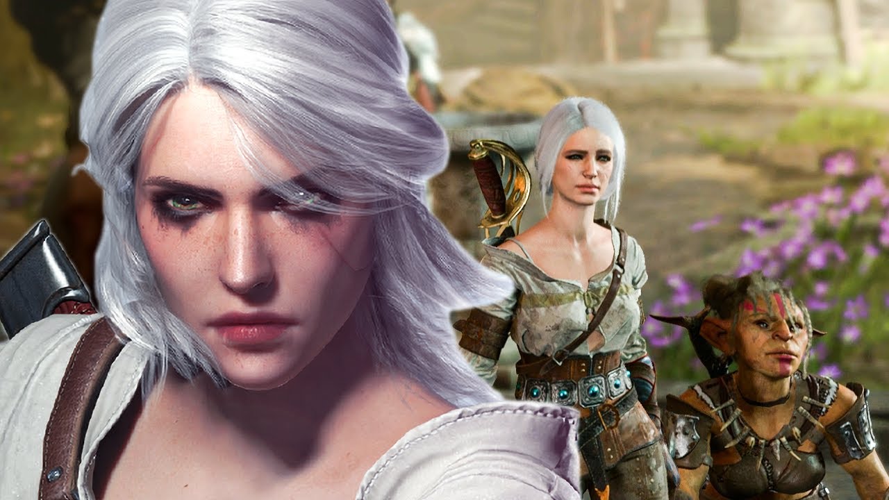 I play as Ciri in Baldur's Gate 3