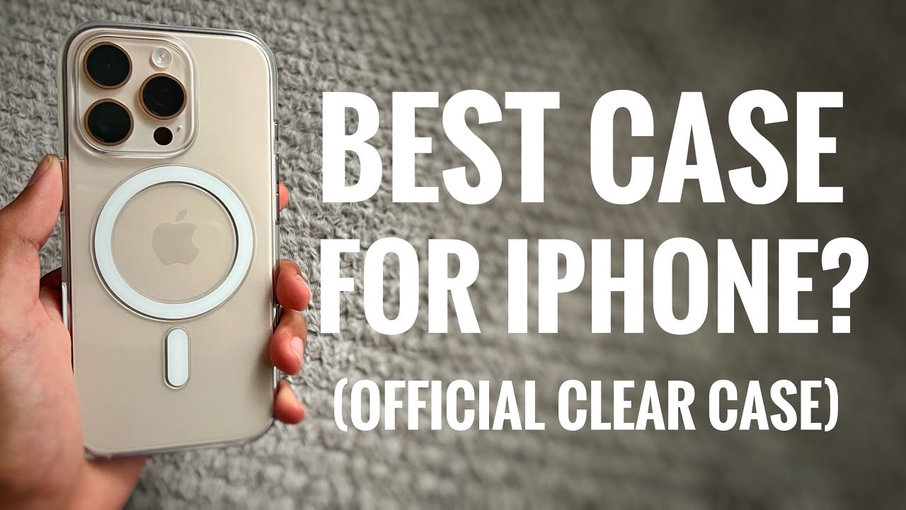 Официальный обзор прозрачного чехла Apple для iPhone 16 Pro