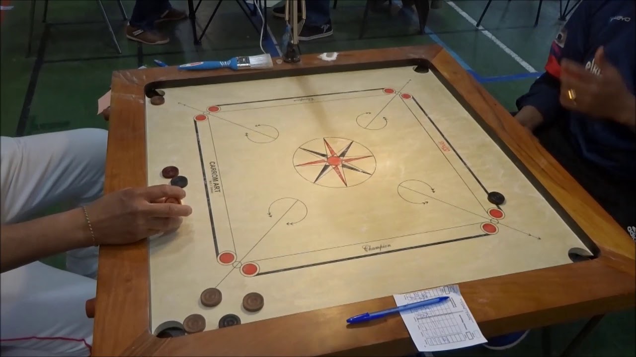 Francisco vs Mouraly | National Carrom Tournament- Grenoble, France