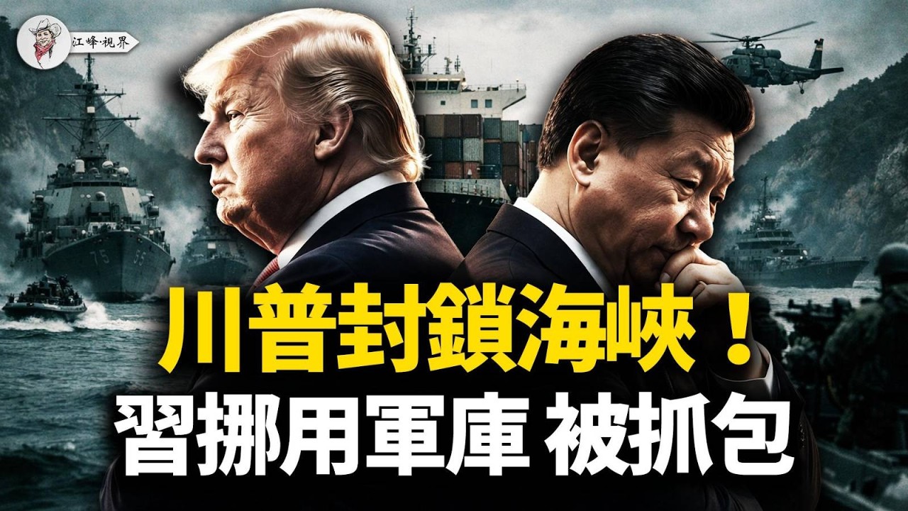 美伊談判失敗，川普全面封海！美情報：習近平挪用解放軍現役庫存；伊朗70人談判團荒誕內鬥，發改委高官絕望吹哨：做最壞打算！【江峰視界20260413第356期】