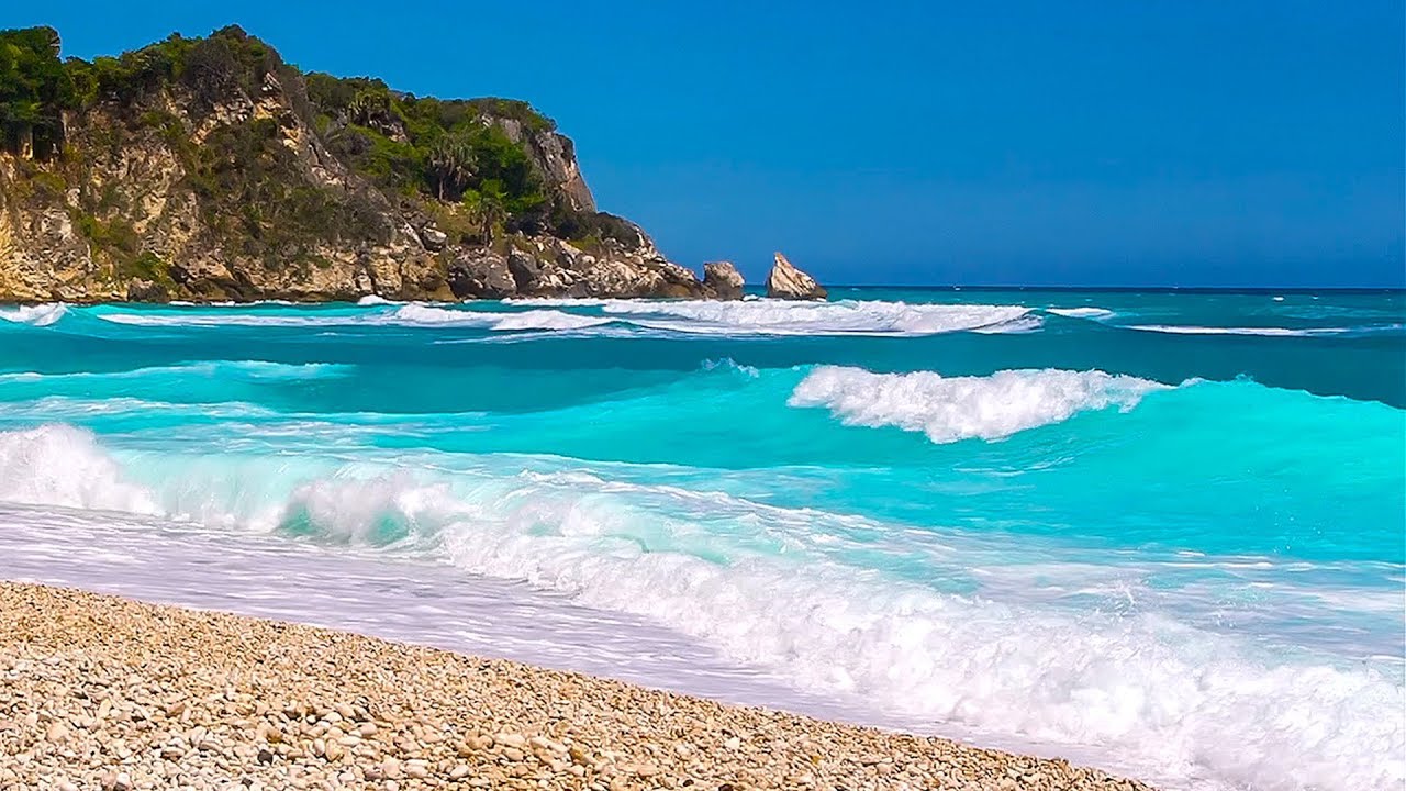 The Most Relaxing Waves Ever - Ocean Sounds to Sleep, Study and Chill