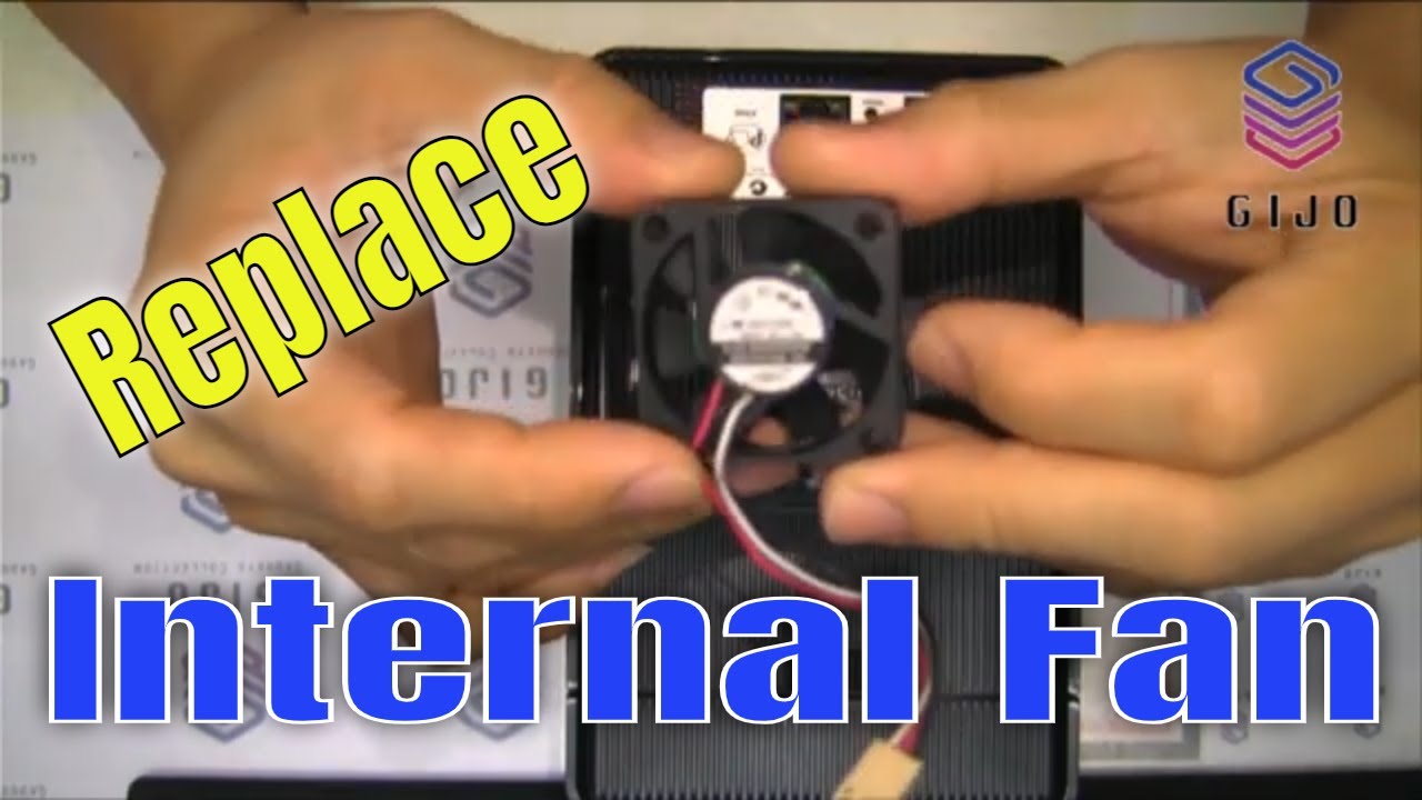 How to replace D-Link DNS-320 NAS Internal Fan