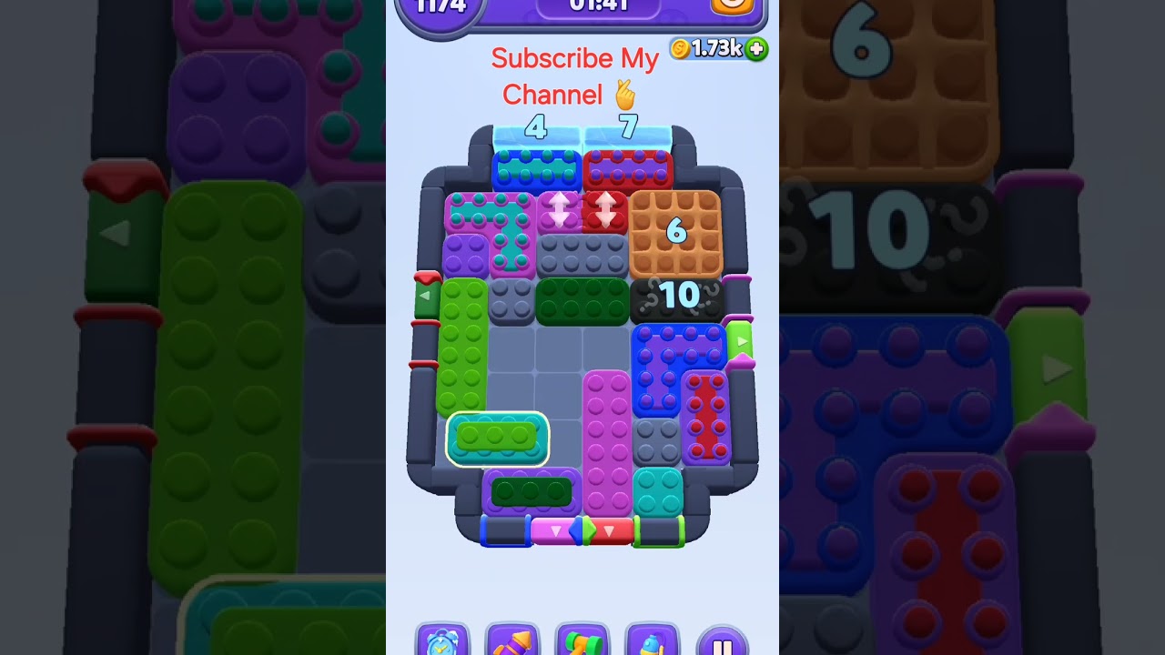 Color Block Jam Level 1174👌👌👌