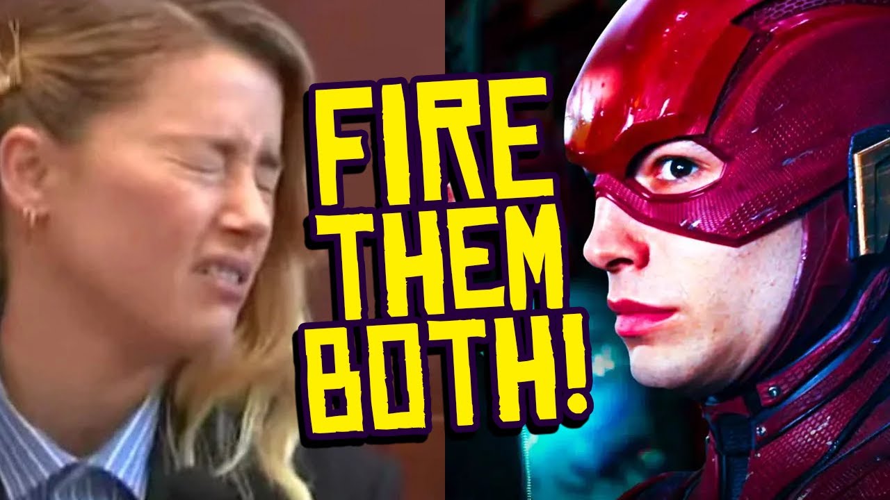 Ezra Miller and Amber Heard BOTH Need Fired from DC Comics Movies.