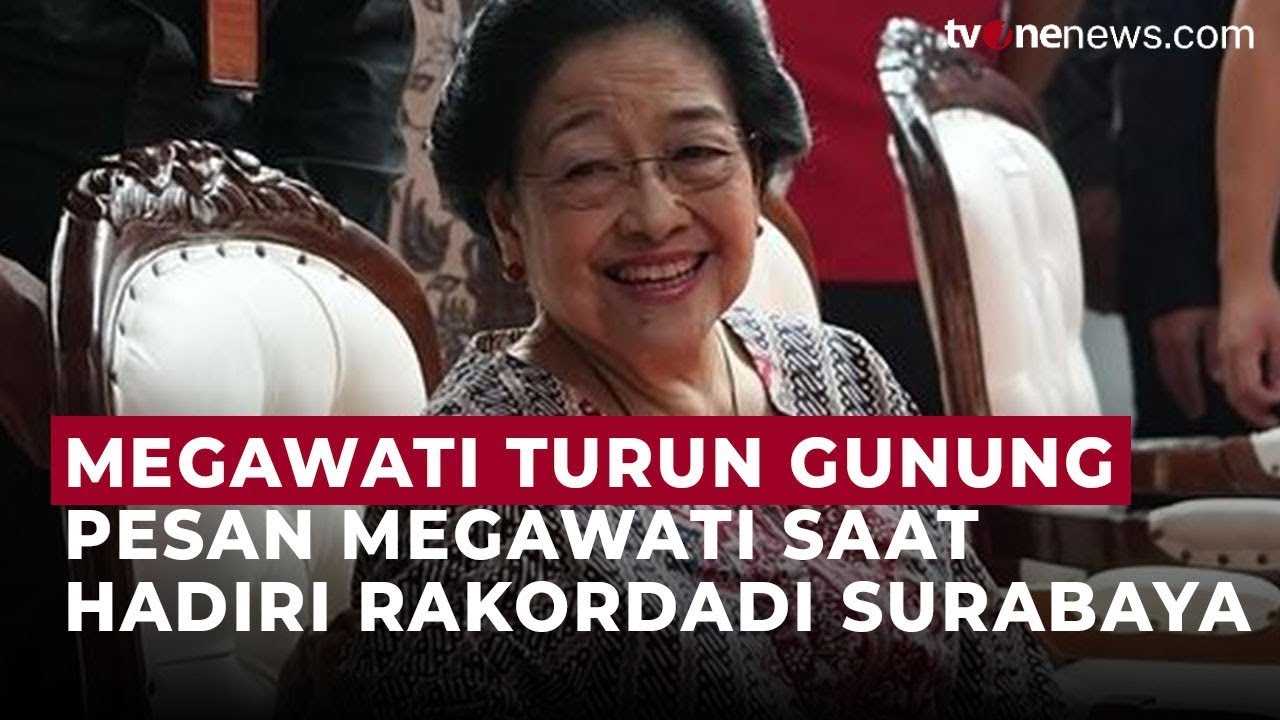 Megawati Turun Gunung Minta Kader Menangkan Risma di Jatim | OneNews Update
