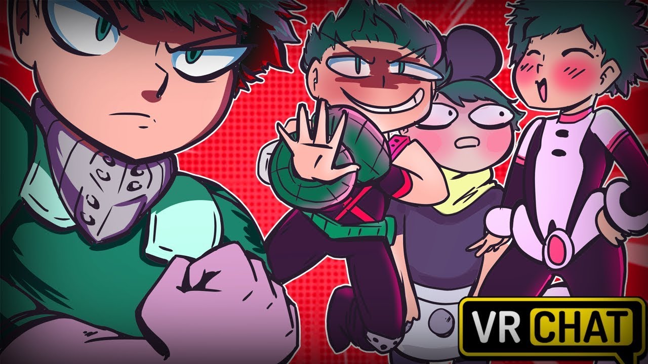 INTO THE MY HERO-VERSE IN VRCHAT! (VRChat Funny Moments, Highlights, Compilations)