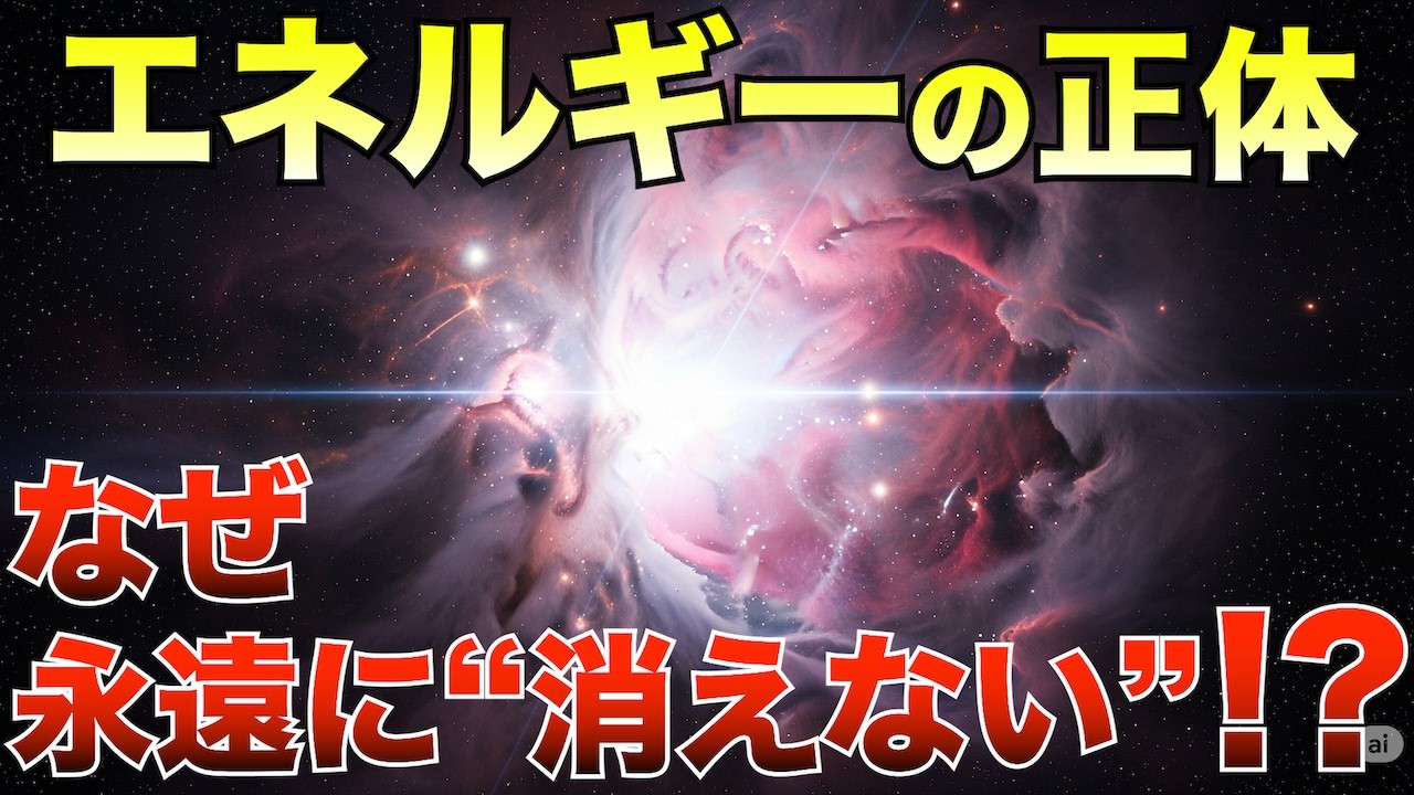 【衝撃】エネルギーはなぜ消えないのか？宇宙の謎に迫る