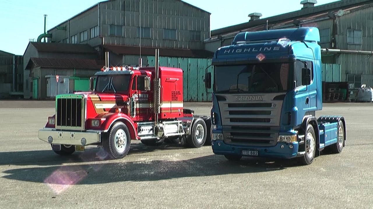 タミヤ スカニア＆キングハウラー TAMIYA SCANIA & KING HAULER