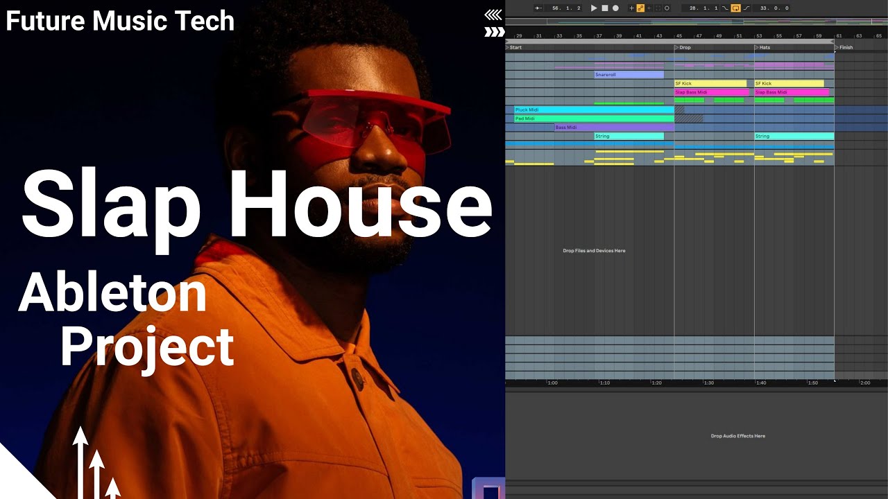 Modern Slap House Drop Ableton Project