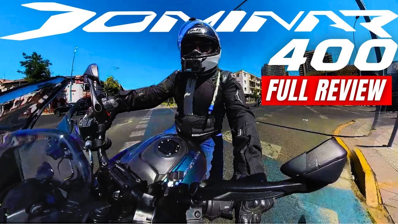 AVENTURA en Moto al CAJON del MAIPO | DOMINAR 400 ADV 2025 RESEÑA COMPLETA |