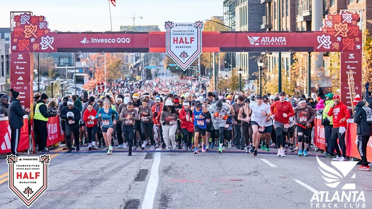 2023 Invesco QQQ Thanksgiving Day Half Marathon, 5K, Mile & Dash Recap