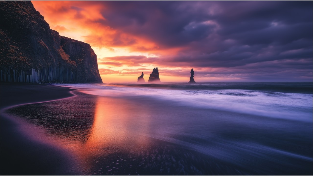 3.5 Hours Deep Work Coding Music 🇮🇸 Iceland Black Sand Protocol (No Vocals / 126 BPM)