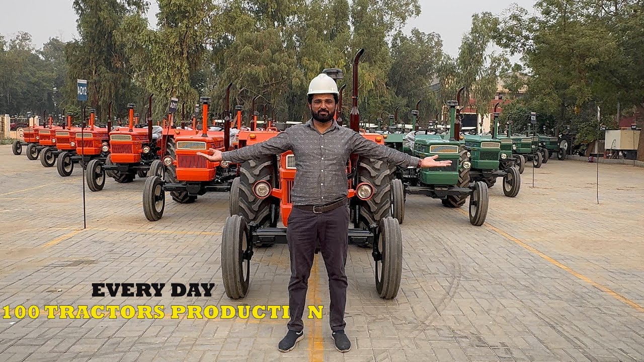 Amazing New Holland Tractor Production Process | Inside Al-Ghazi Factory