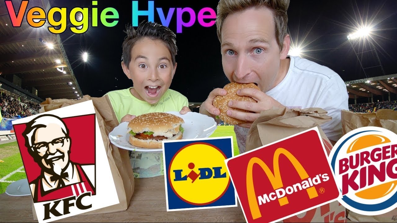 Burger Test 🍔: Vegetarische Burger | Fleischesser testen Burger von Beyond Meat, McDonalds, KFC, BK