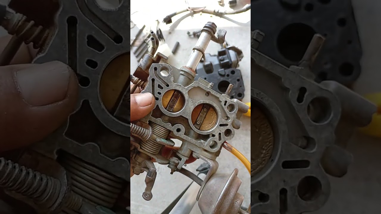 Circuito de control de mínima en carburador de tico Daewoo 