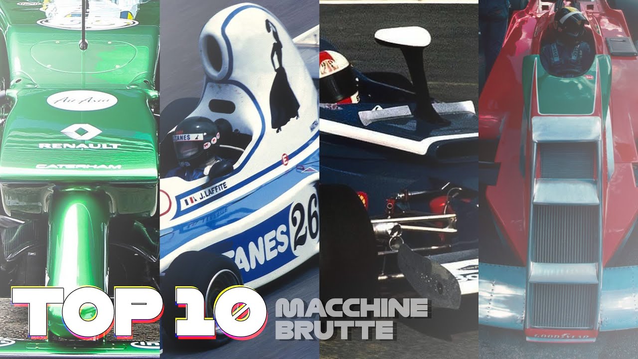 Le 10 VETTURE pi&ugrave; BRUTTE che ci siano mai state in FORMULA 1! 🤢😵