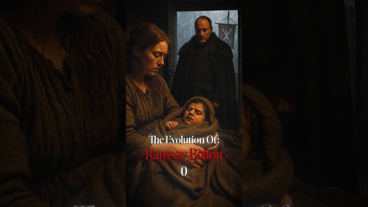 Evolution of Ramsay Bolton #ramsaybolton #bolton #north #gameofthrones #got