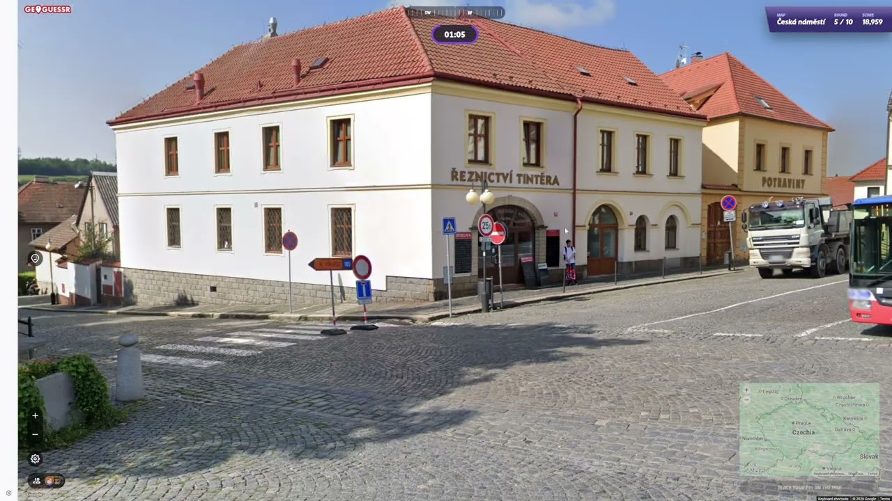 Geoguessr - 2× Česká náměstí #22