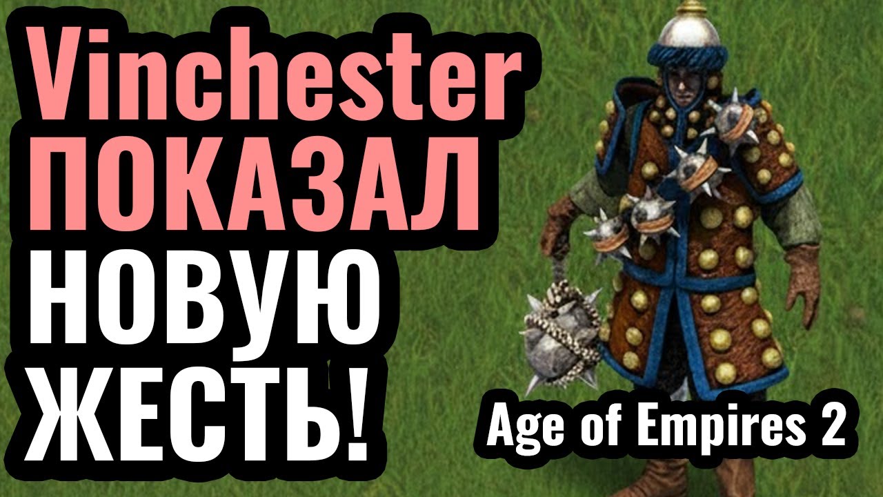 Vinchester придумал АБСУРДНО сильную стратегию в Age of Empires 2: Гренадеры Чжурчженов
