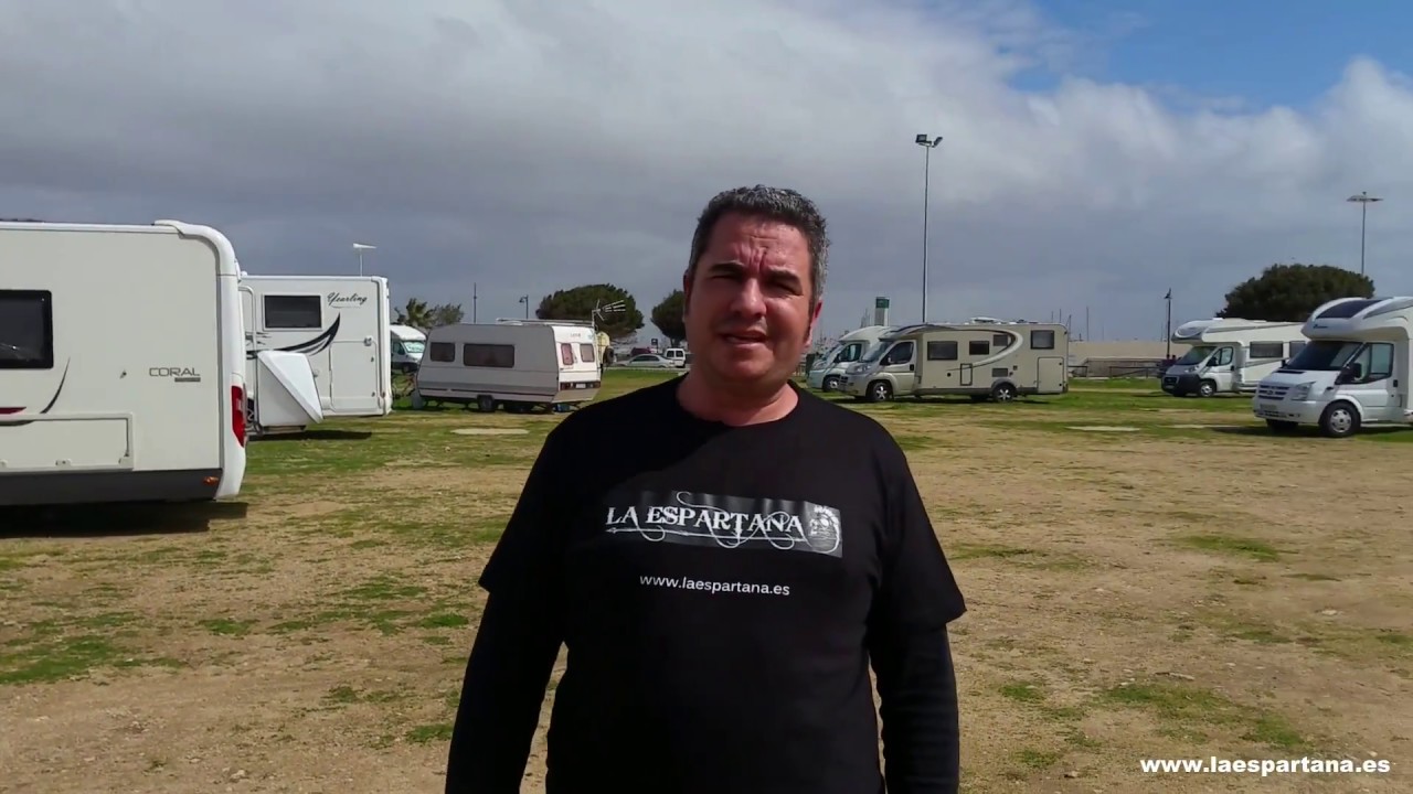 Area y Parking Chipiona - Cadiz para Autocaravanas y Campers