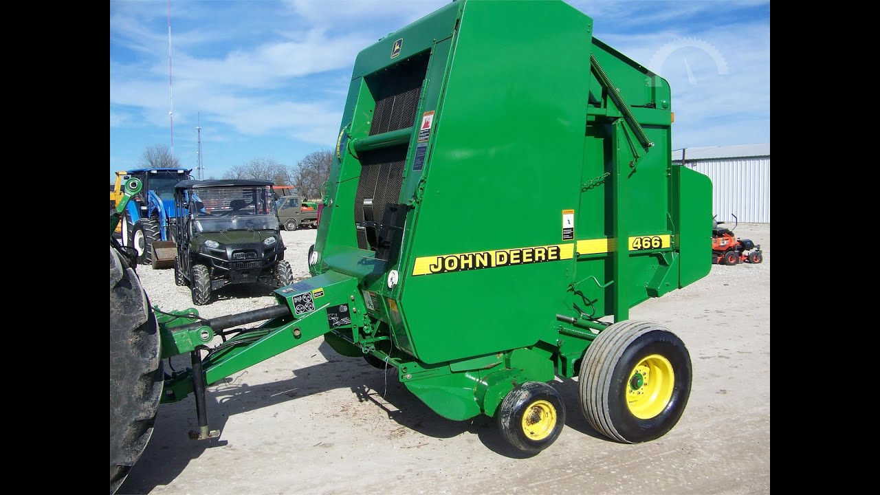 I Bought A John Deere 466 Round Baler On AuctionTime