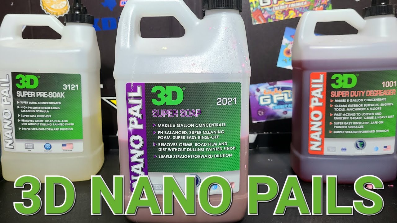 [DISCUSSION] 3D Nano Pails Explained - 5 Gallons of Chemicals in a 64 Ounce Pail?!