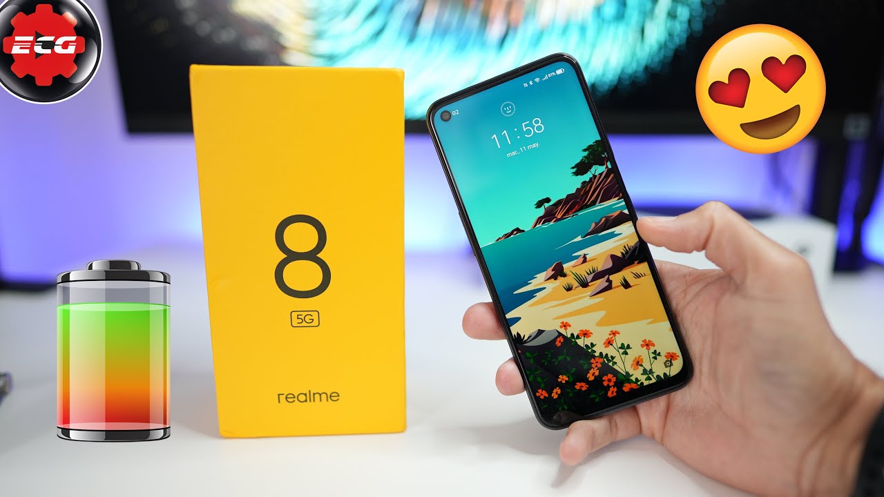 Realme 8 5G económico con SUPER BATERíA y buen rendimiento general