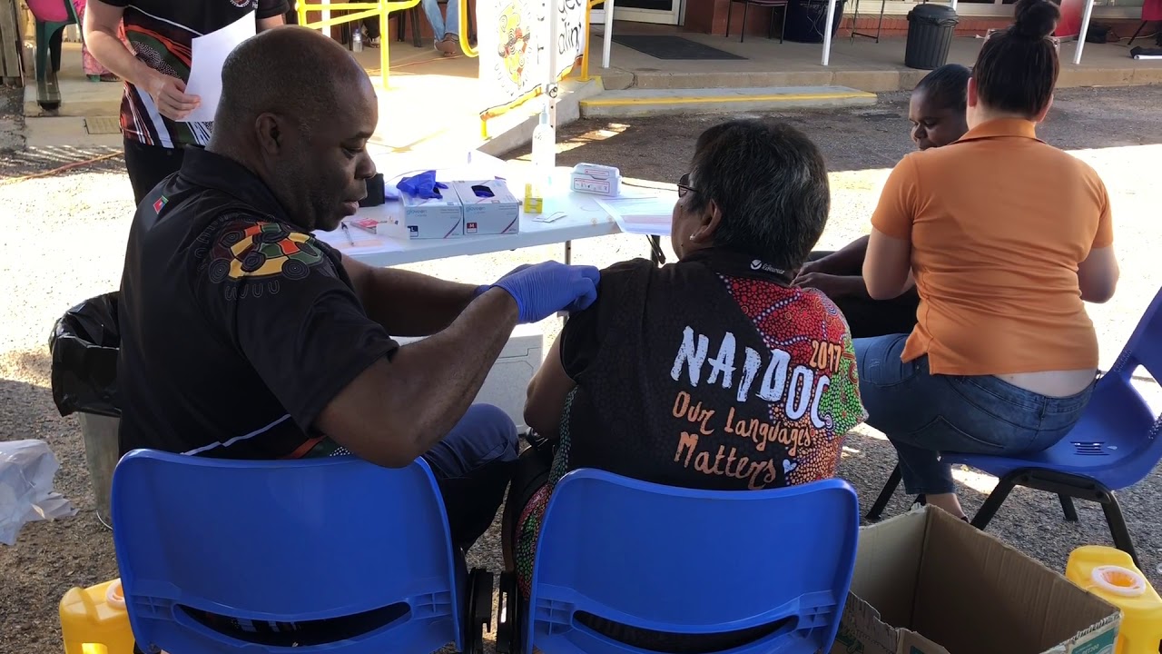 Mt Isa 2018 - Gidgee Healing Flu Shot Day