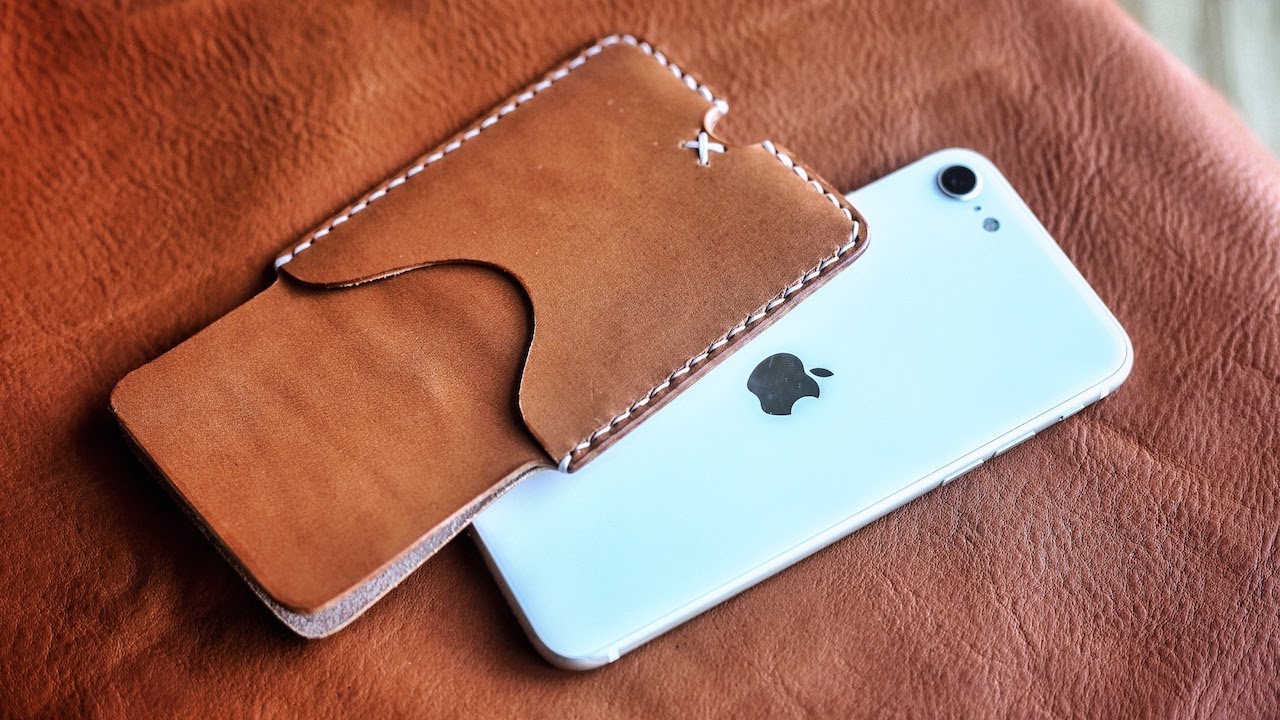 Making the FIRST Leather Case for 2020 iPhone SE